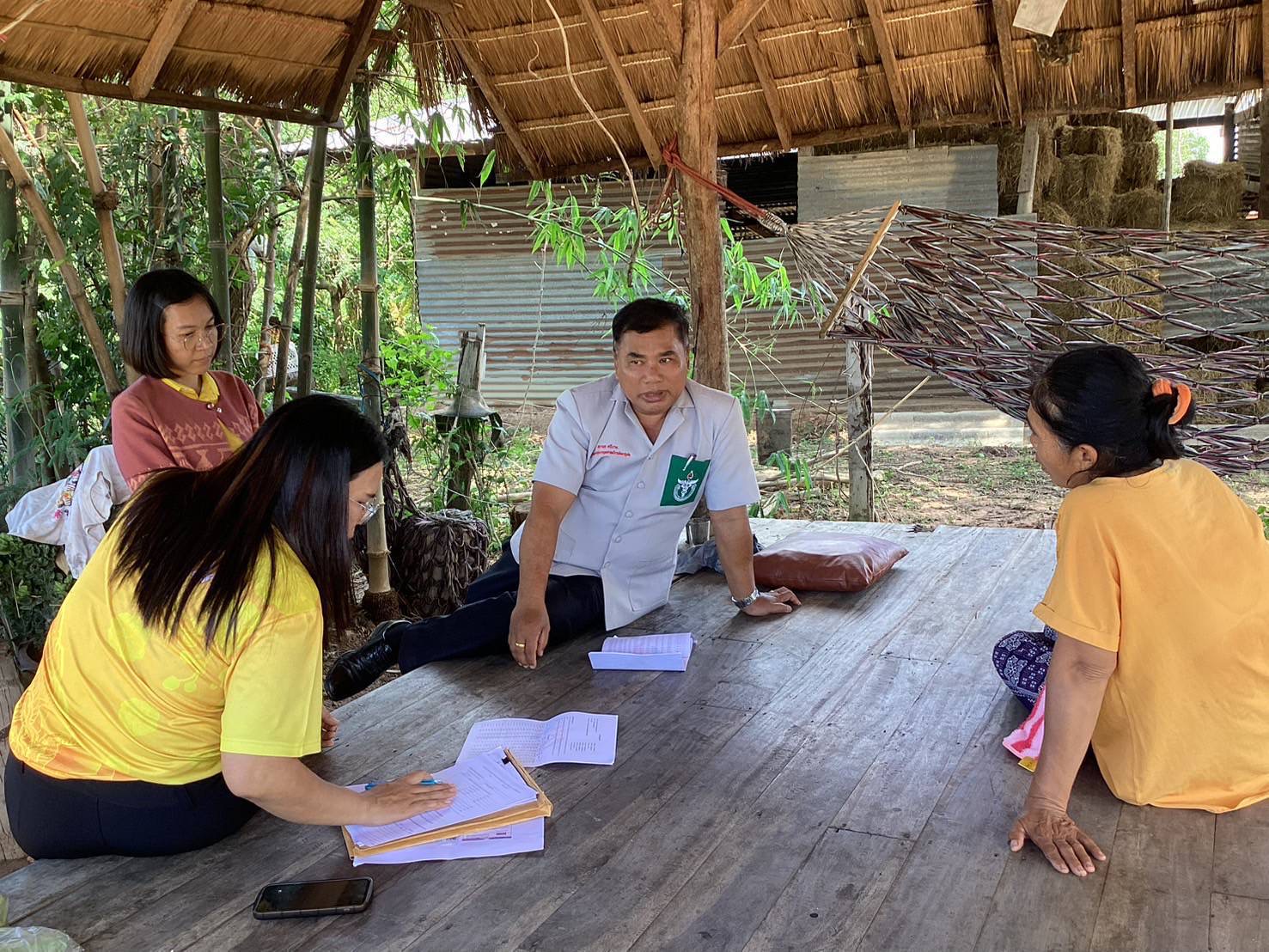 🔆พช.บุรีรัมย์ 🔆 ลงพื้นที่ติดตาม และสนับสนุนการดำเนินกิจกรรม/โครงการ ตามยุทศาสตร์กรมการพัฒนาชุมชน ประจำปีงบประมาณ พ.ศ. 2568 และการขับเคลื่อนงานกองทุนพัฒนาบทบาทสตรี อำเภอพลับพลาชัย จังหวัดบุรีรัมย์