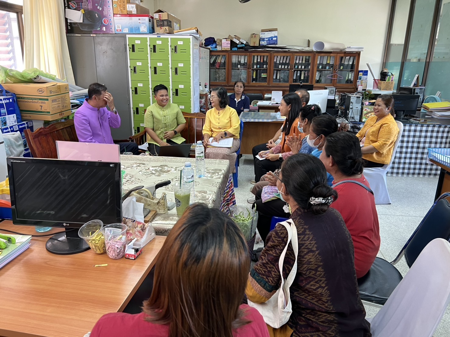 🔆พช.บุรีรัมย์🔆 การติดตาม และสนับสนัน การขับเคลื่อนกิจกรรมตามยุทธศาสตร์กรมการพัฒนาชุมชน ประจำปี 2568 และ สนับสนุนการดำเนินงานกองทุนพัฒนาบทบาทสตรี กลุ่มโซนอำเภอที่ 3