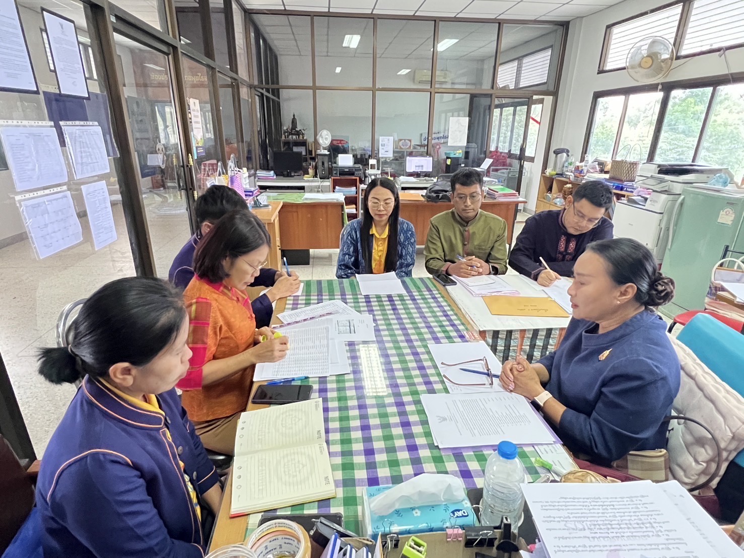 🔆พช.บุรีรัมย์🔆 การติดตาม และสนับสนุน การขับเคลื่อนกิจกรรมตามยุทธศาสตร์กรมการพัฒนาชุมชน ประจำปี 2568 และ สนับสนุนการดำเนินงานกองทุนพัฒนาบทบาทสตรี กลุ่มโซนอำเภอ ที่ 2