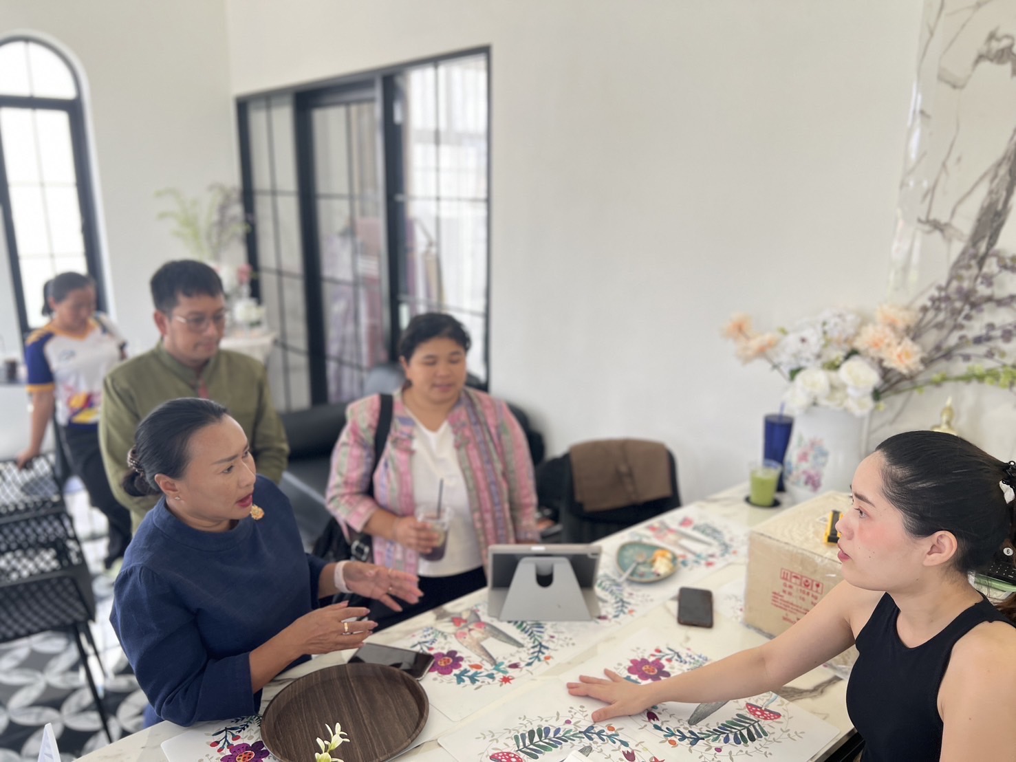 🔆พช.บุรีรัมย์🔆 การสนับสนุนการขับเคลื่อน “ผ้าไทยใส่ให้สนุก” จังหวัดบุรีรัมย์ พื้นที่อำเภอนาโพธิ์