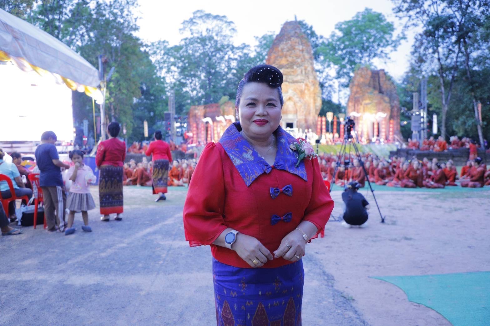 🔆พช.บุรีรัมย์🔆ร่วมพิธีเปิดโครงการส่งเสริม soft power ด้านการท่องเที่ยว ให้เกิดการขับเคลื่อนระดับพื้นที่จังหวัดบุรีรัมย์ และกิจกรรมแสดงแบบผ้าไหม “สืบสานคุณค่าพัสตราศิลป์ ถิ่นปรางค์กู่” ณ ปรางค์กู่สวนแตง อำเภอบ้านใหม่ไชยพจน์ จังหวัดบุรีรัมย์