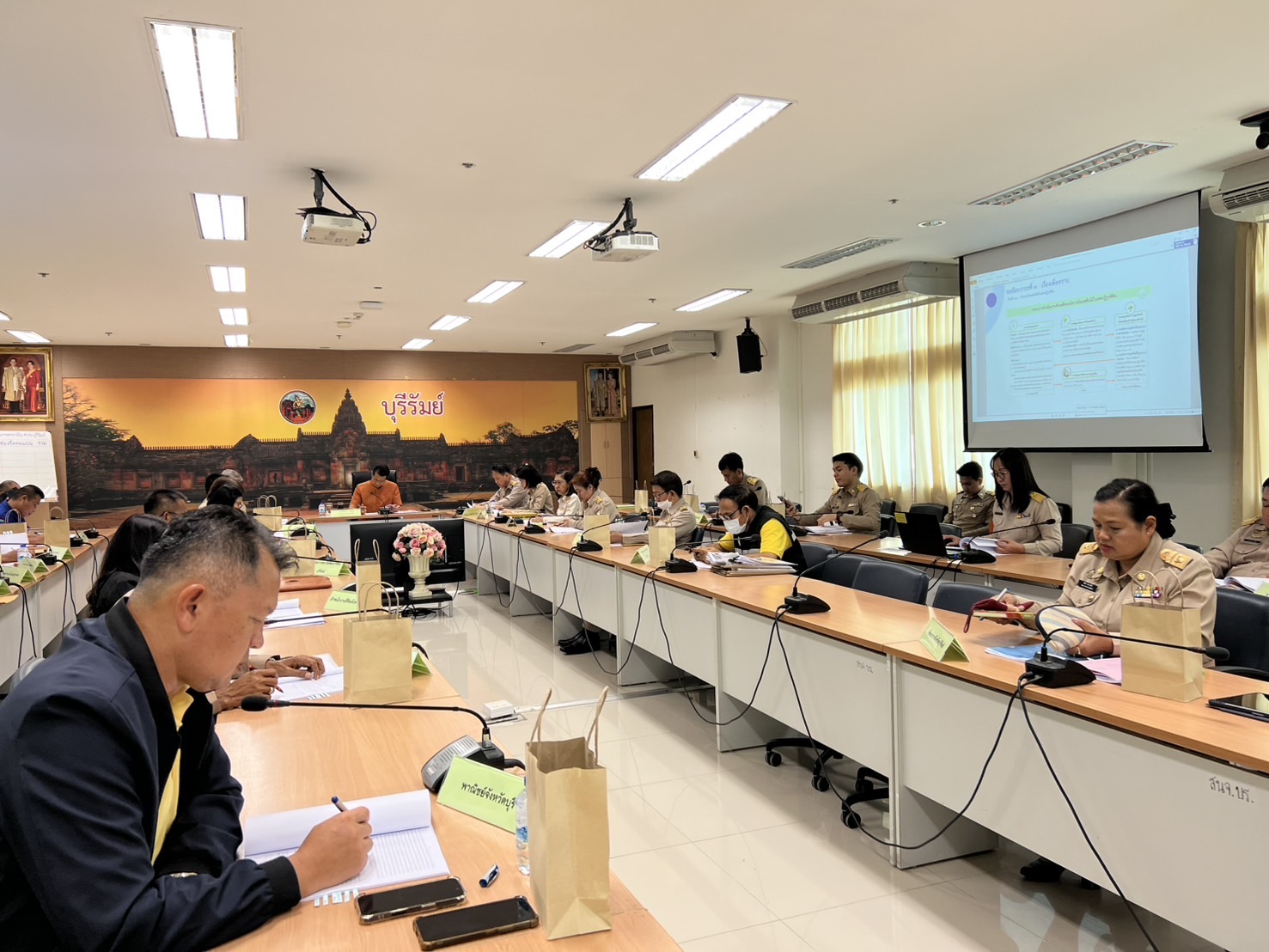 🔆พจ.บุรีรัมย์🔆 ร่วมประชุมคณะกรรมการปฏิรูปที่ดินจังหวัดบุรีรัมย์ ครั้งที่ 2/2568