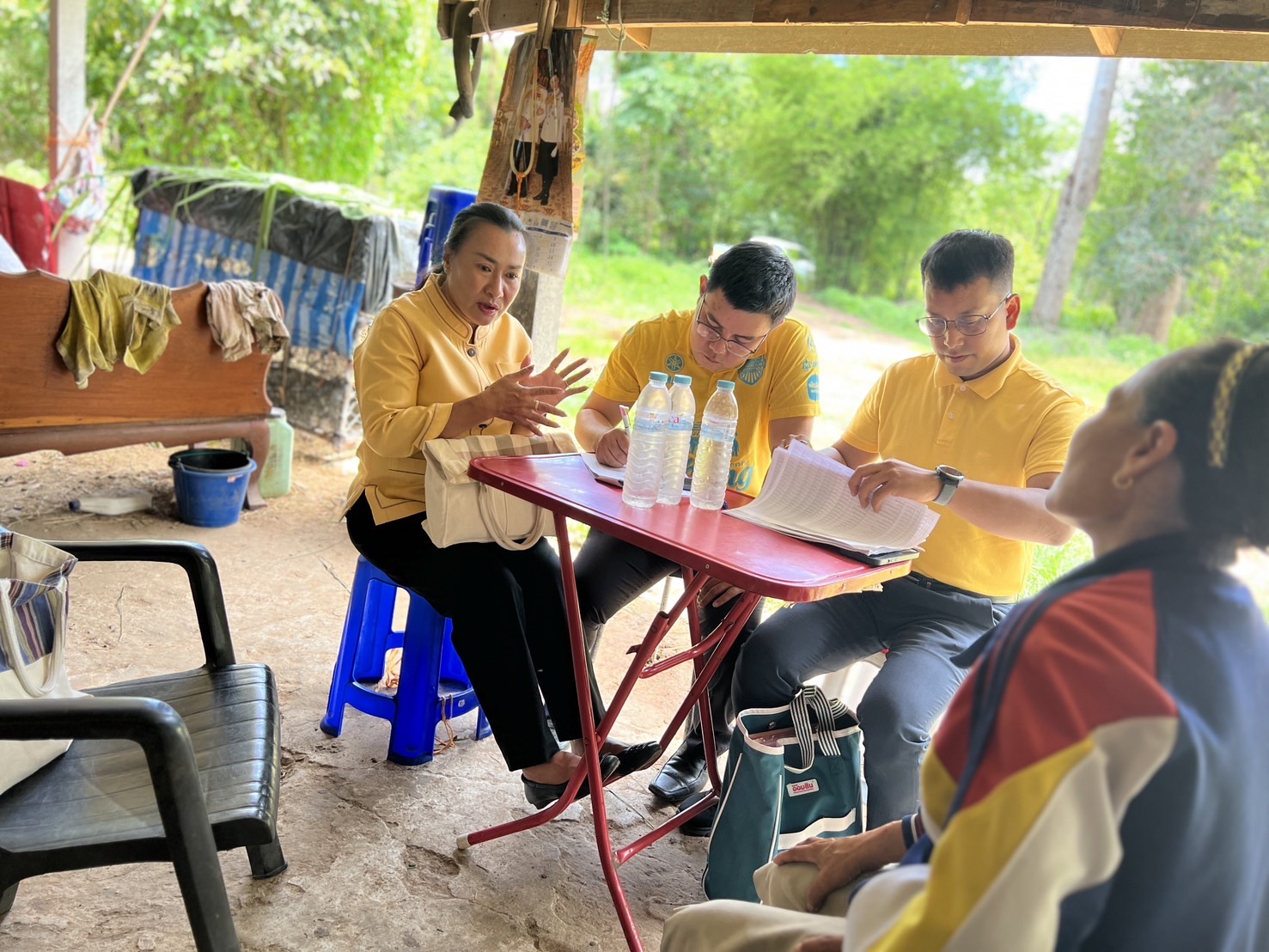 🔆พช.บุรีรัมย์🔆 การติดตามสนับสนุนการดำเนินงานกองทุนพัฒนาบทบาทสตรี ทีมติดตามกลุ่มโซนอำเภอที่ 2