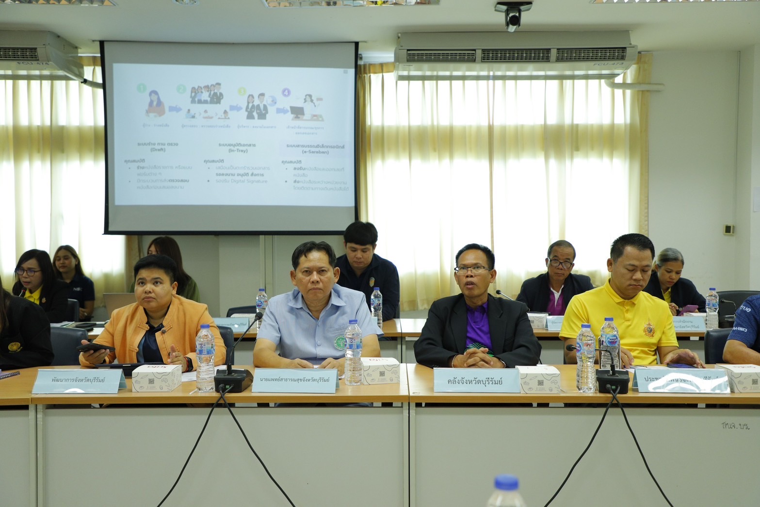 🔆พช.บุรีรัมย์🔆ร่วมประชุมคณะกรรมการผู้บริหารเทคโนโลยีสารสนเทศระดับสูงจังหวัดบุรีรัมย์ (Provincial Chief Information Officer Committee: PCIO)