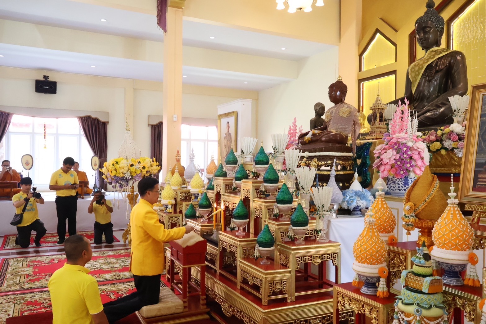 🔆พช.บุรีรัมย์🔆 ร่วมพิธีเจริญพระพุทธมนต์เฉลิมพระเกียรติถวายพระพรชัยมงคลแด่ พระบาทสมเด็จพระเจ้าอยู่หัว และพระบรมวงศานุวงศ์ ประจําปีพุทธศักราช 2568