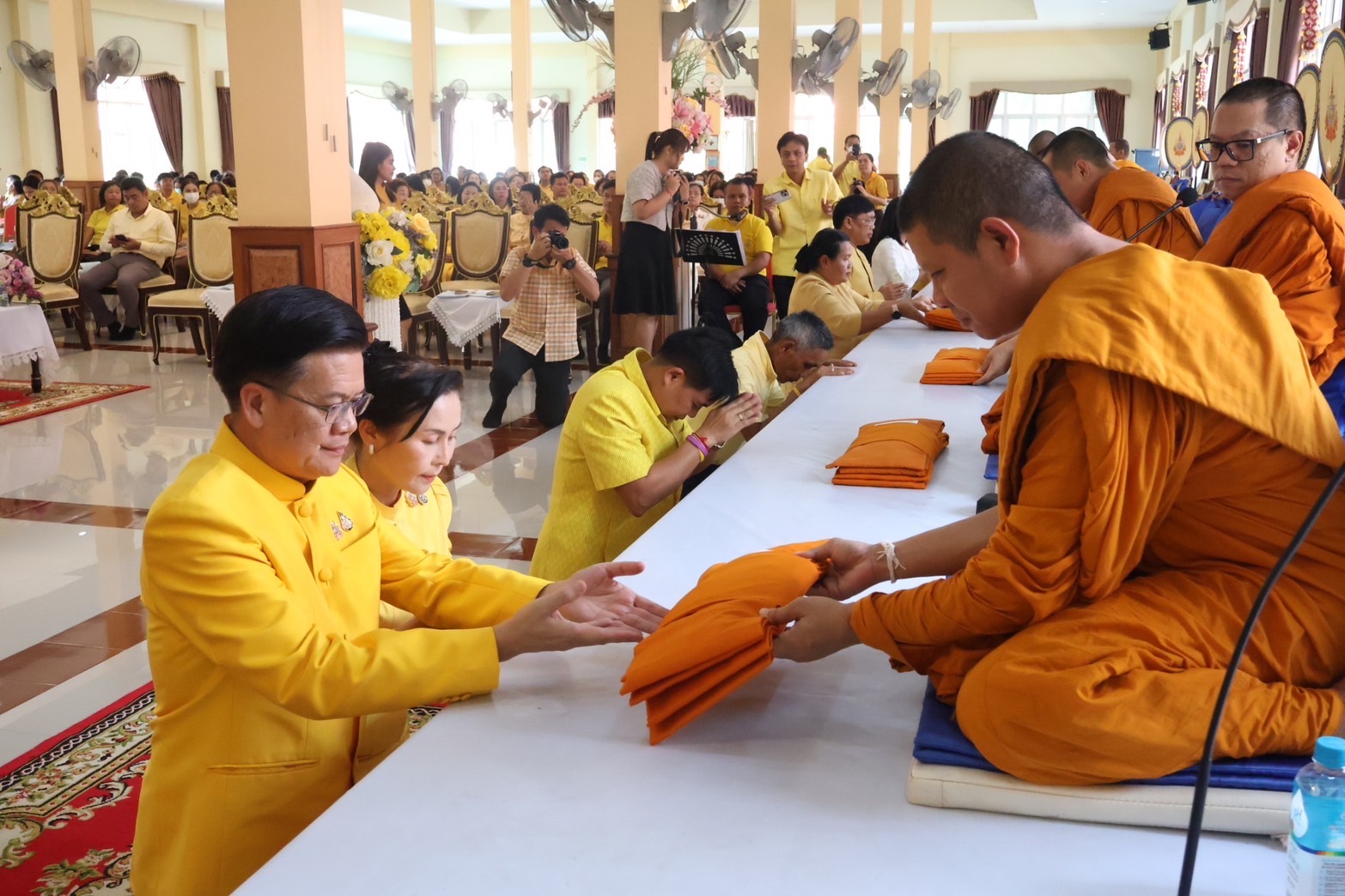 🔆พช.บุรีรัมย์🔆 ร่วมพิธีเจริญพระพุทธมนต์เฉลิมพระเกียรติถวายพระพรชัยมงคลแด่ พระบาทสมเด็จพระเจ้าอยู่หัว และพระบรมวงศานุวงศ์ ประจําปีพุทธศักราช 2568