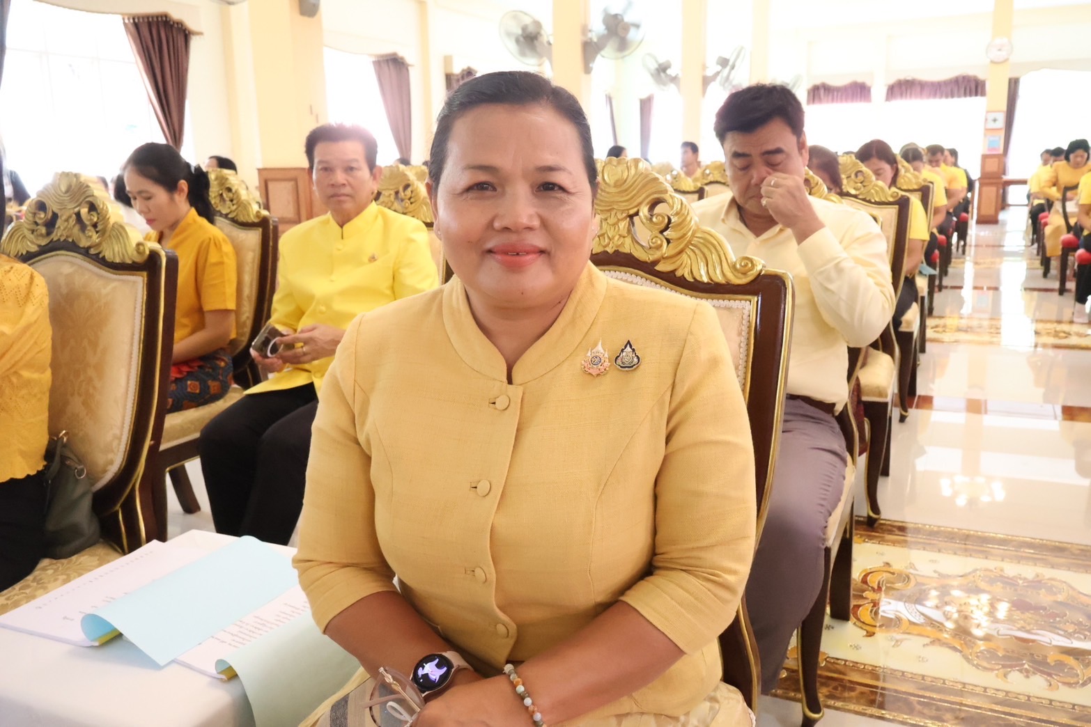 🔆พช.บุรีรัมย์🔆 ร่วมพิธีเจริญพระพุทธมนต์เฉลิมพระเกียรติถวายพระพรชัยมงคลแด่ พระบาทสมเด็จพระเจ้าอยู่หัว และพระบรมวงศานุวงศ์ ประจําปีพุทธศักราช 2568