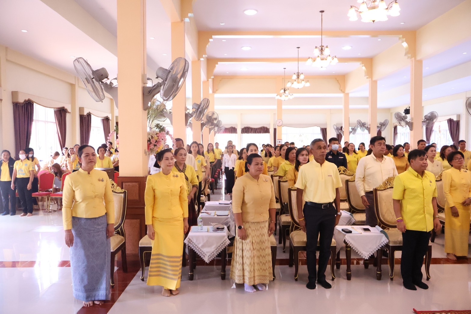 🔆พช.บุรีรัมย์🔆 ร่วมพิธีเจริญพระพุทธมนต์เฉลิมพระเกียรติถวายพระพรชัยมงคลแด่ พระบาทสมเด็จพระเจ้าอยู่หัว และพระบรมวงศานุวงศ์ ประจําปีพุทธศักราช 2568