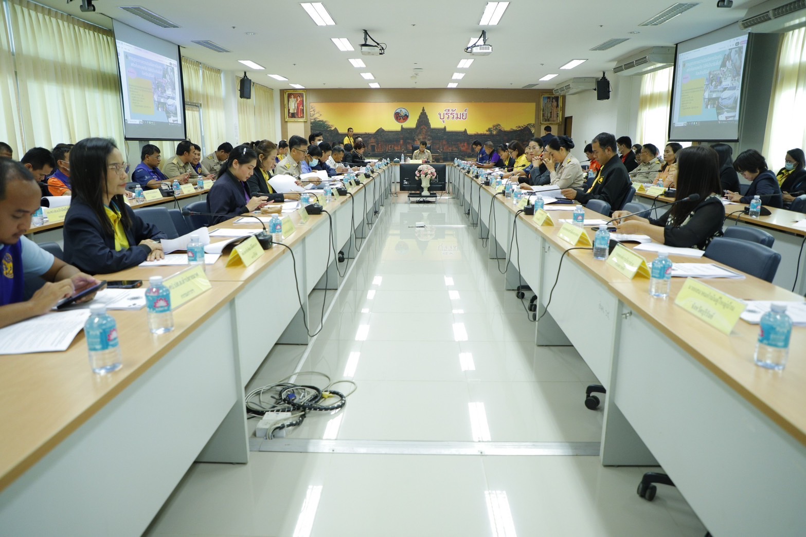 🔆พช.บุรีรัมย์🔆 ร่วมประชุมคณะกรรมการศูนย์อํานวยการป้องกันและปราบปรามยาเสพติดจังหวัดบุรีรัมย์ ครั้งที่ 5/2568 และคณะทํางานติดตาม เร่งรัดผลการดําเนินงานป้องกัน ปราบปราม และแก้ไขปัญหา ยาเสพติดจังหวัดบุรีรัมย์ ครั้งที่ 9/2568