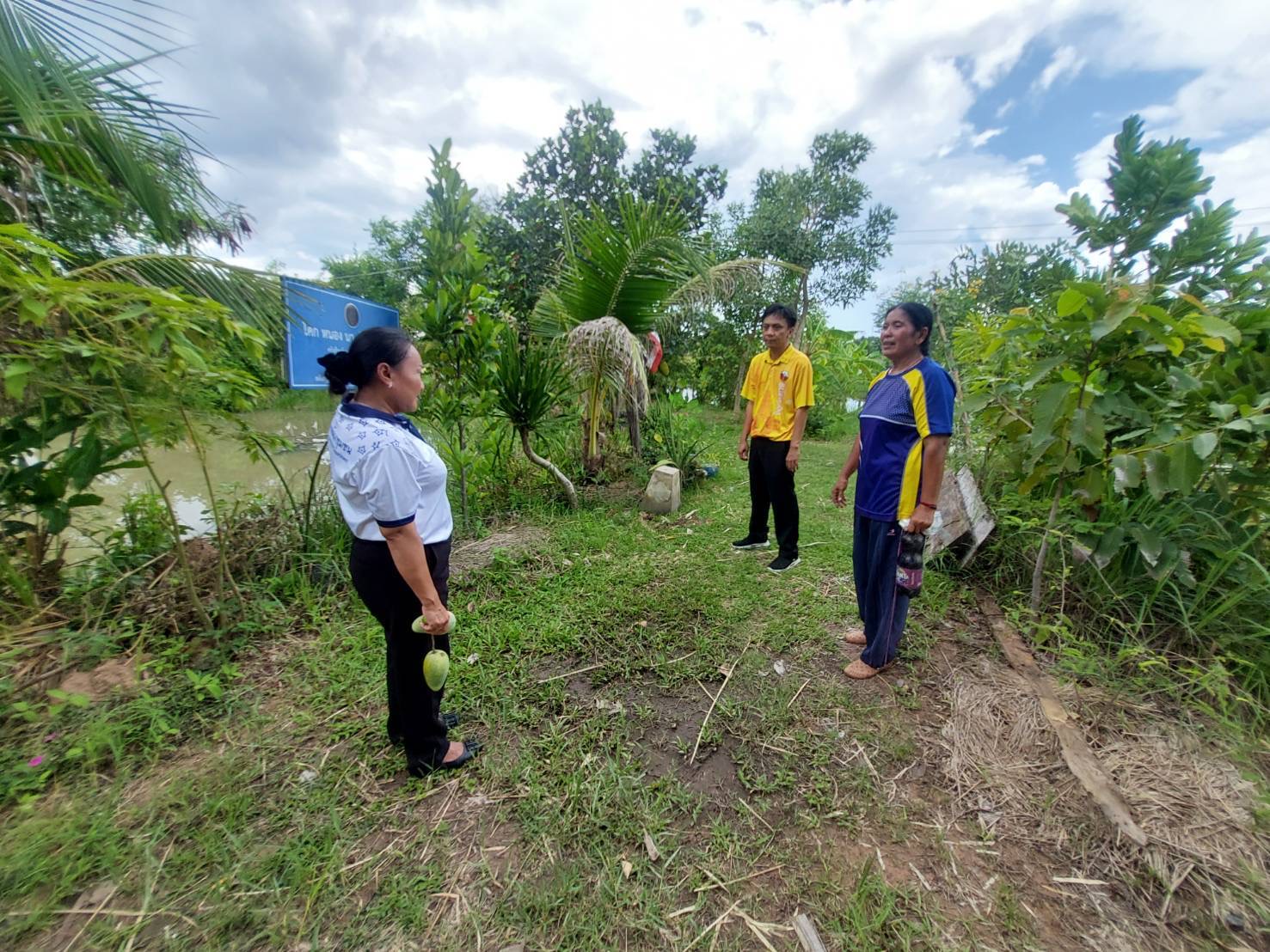🔆พช.บุรีรัมย์🔆 ติดตามสนับสนุนการดำเนินงานศูนย์เรียนรู้การพัฒนาคุณภาพชีวิตตามหลักทฤษฎีใหม่ประยุกต์สู่ โคก หนอง นา