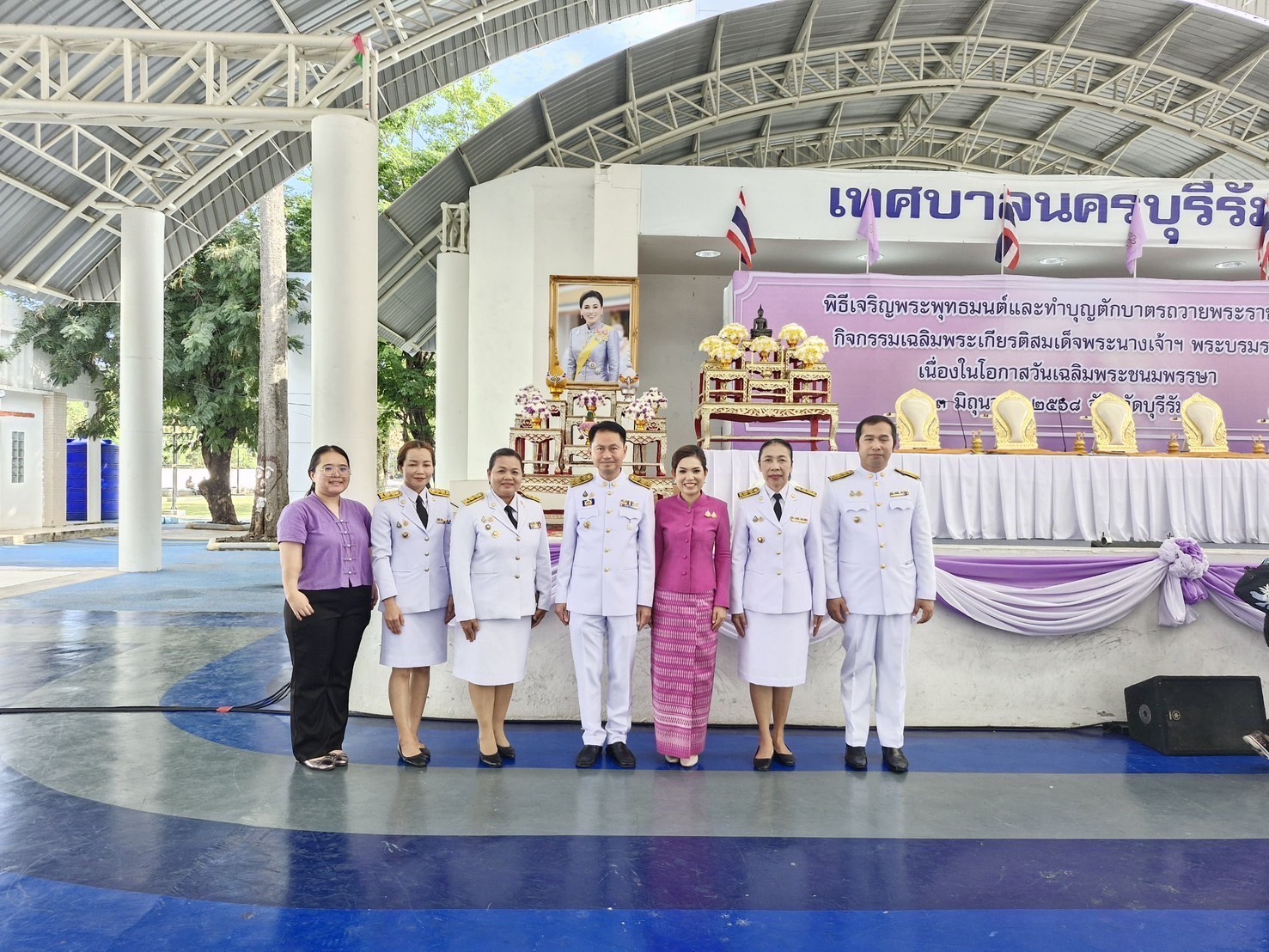 🔆พช.บุรีรัมย์🔆ร่วมกิจกรรมเฉลิมพระเกียรติสมเด็จพระนางเจ้า ฯ พระบรมราชินี เนื่องในโอกาสวันเฉลิมพระชนมพรรษา 3 มิถุนายน 2568 จังหวัดบุรีรัมย์