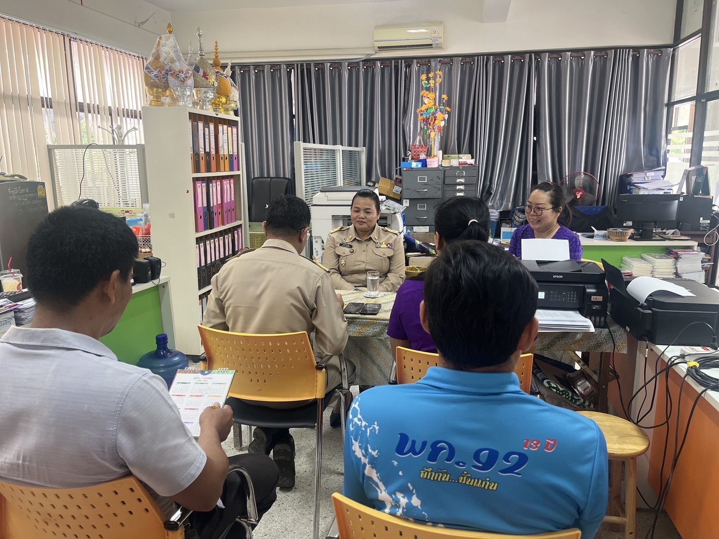 🔆พจ.บุรีรัมย์🔆ติดตามสนับสนุนการดำเนินงานพัฒนาชุมชน