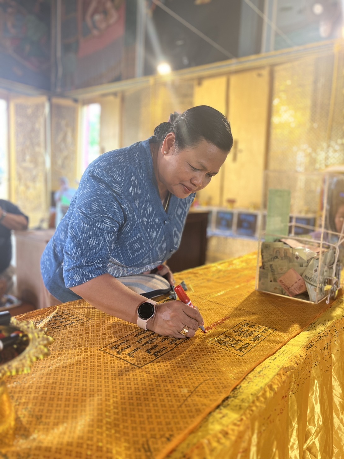 🔆พจ.บุรีรัมย์🔆สักการะบูชา พระเจ้าใหญ่ (วัดหงษ์) ชุมชนท่องเที่ยว OTOP นวัตวิถี
