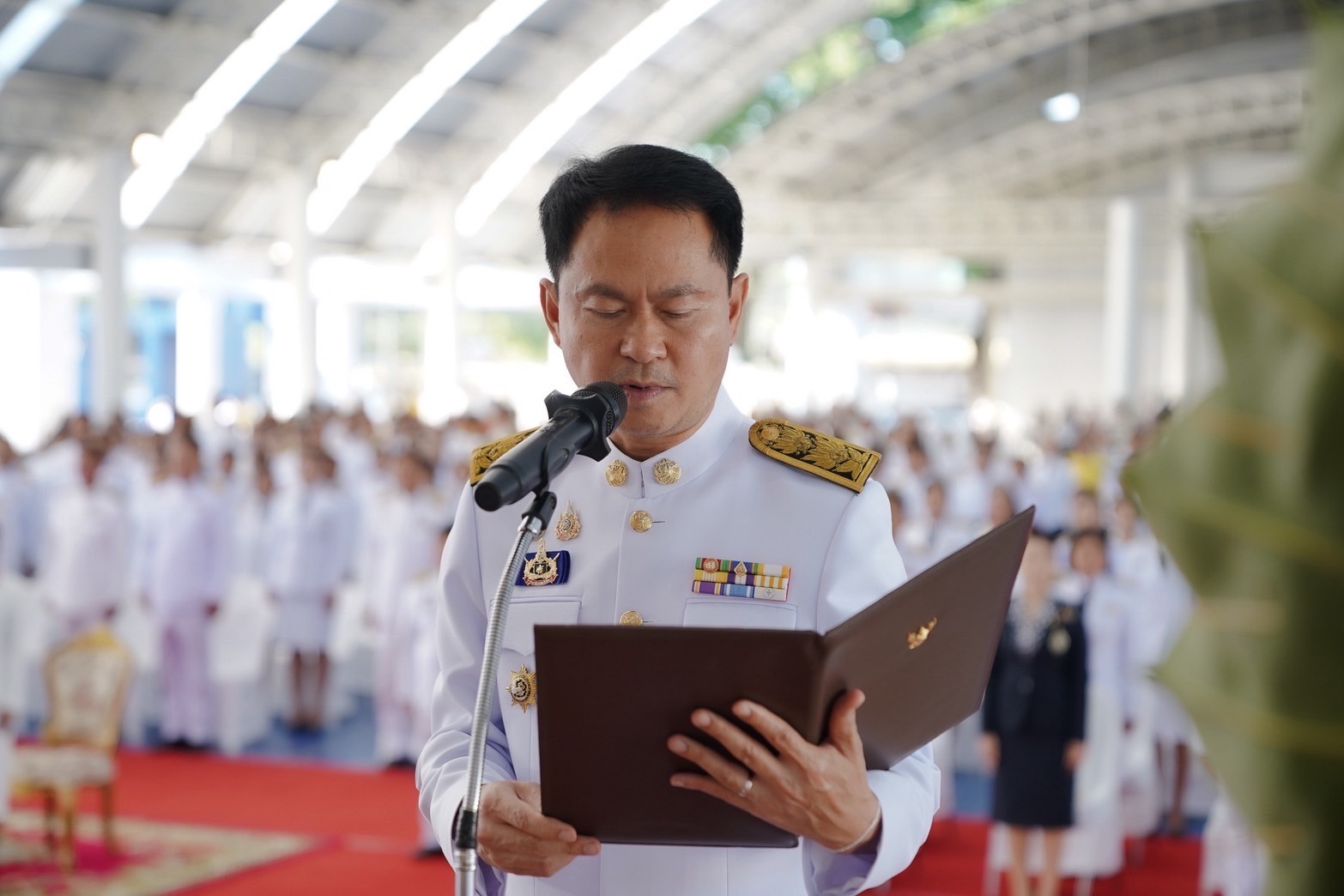 พจ.บุรีรัมย์🔆ร่วมรัฐพิธีวันที่ระลึกคล้ายวันสวรรคต “พระบาทสมเด็จพระปรเมนทรมหาอานันทมหิดล พระอัฐมรามาธิบดินทร” จังหวัดบุรีรัมย์