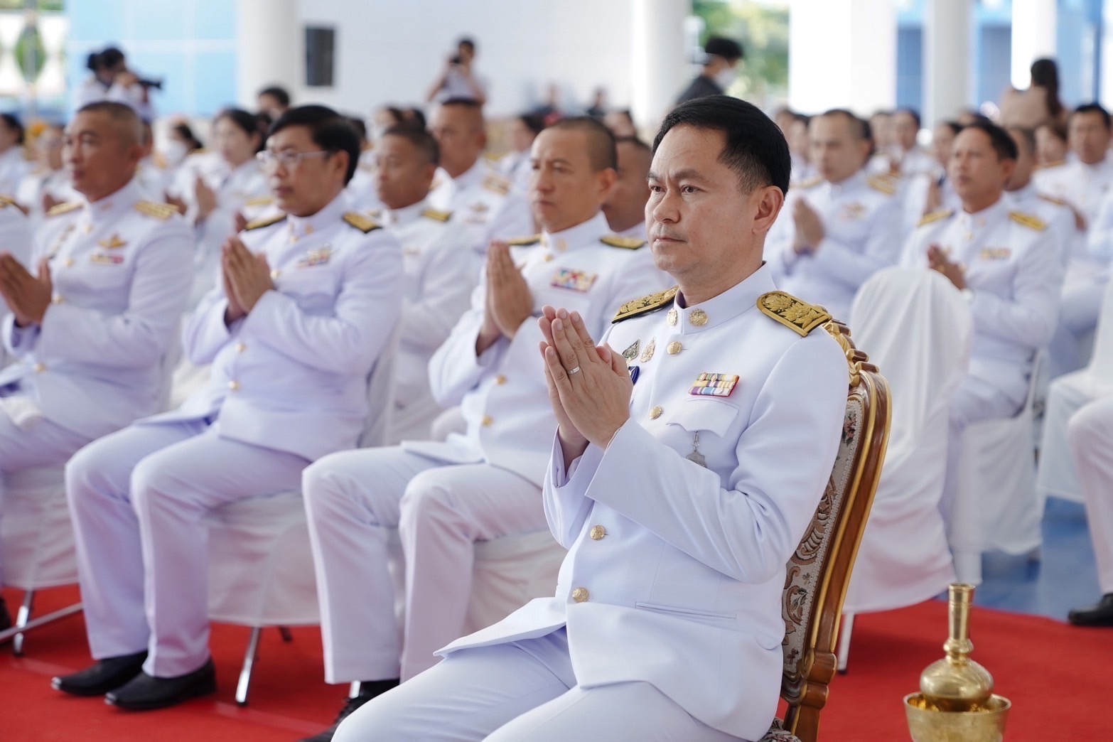 พจ.บุรีรัมย์🔆ร่วมรัฐพิธีวันที่ระลึกคล้ายวันสวรรคต “พระบาทสมเด็จพระปรเมนทรมหาอานันทมหิดล พระอัฐมรามาธิบดินทร” จังหวัดบุรีรัมย์