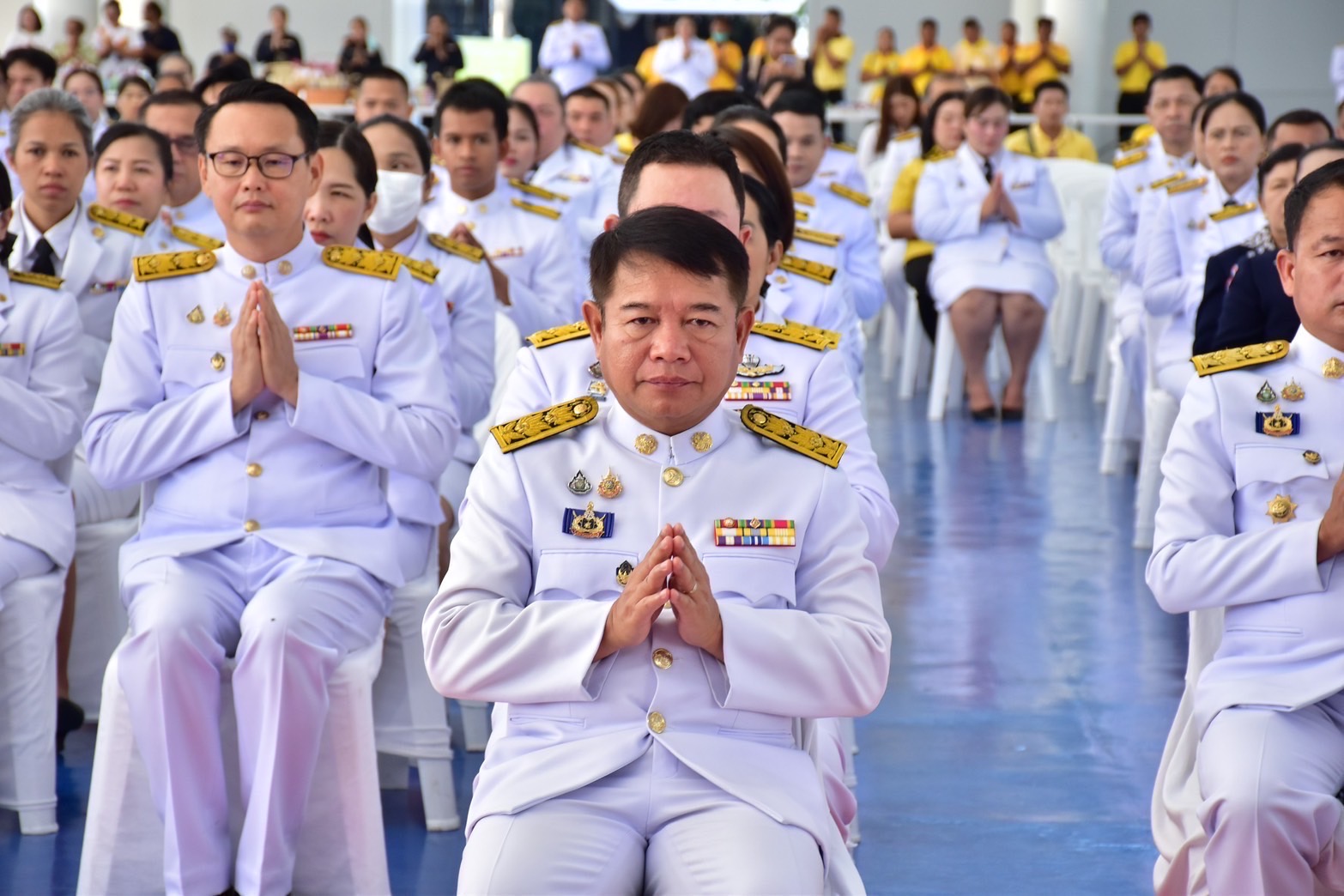 พจ.บุรีรัมย์🔆ร่วมรัฐพิธีวันที่ระลึกคล้ายวันสวรรคต “พระบาทสมเด็จพระปรเมนทรมหาอานันทมหิดล พระอัฐมรามาธิบดินทร” จังหวัดบุรีรัมย์