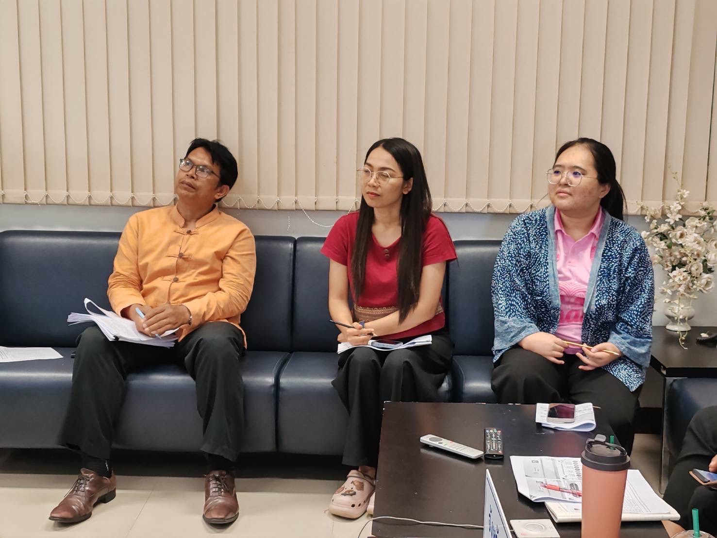 🔆พช.บุรีรัมย์🔆 กองทุนพัฒนาบทบาทสตรี : ร่วมรับฟังการประชุมชี้แจง เร่งรัด กำกับ ติดตามการดำเนินงานกองทุนพัฒนาบทบาทสตรี ผ่านระบบวีดีทัศน์ทางไกล (Video Conference) ครั้งที่ 3/2568