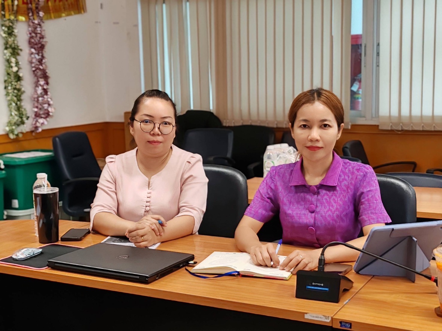 🔆พช.บุรีรัมย์🔆 ร่วมประชุมรับฟังการชี้แจงแนวทางการยกร่างแผนพัฒนาชุมชนเชิงพื้นที่แบบบูรณการผ่านระบบ Cisco Webex Meeting