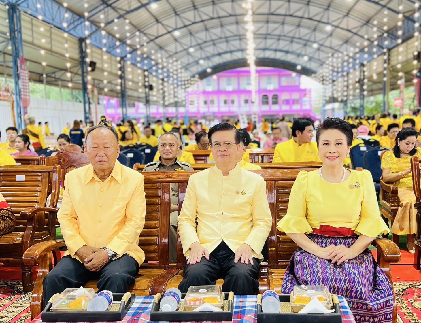 🔆พช.บุรีรัมย์🔆 GROWTH TEAM BURIRAM : ร่วมงานแถลงข่าวประเพณีแห่เทียนพรรษา อำเภอประโคนชัย ประจำปี 2568