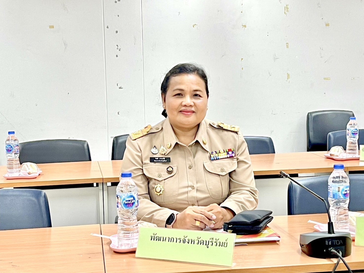🔆พช.บุรีรัมย์🔆 ร่วมการประชุมขับเคลื่อนนโยบายของรัฐบาล และภารกิจสำคัญของกระทรวงมหาดไทย ผ่านระบบวีดีทัศน์ทางไกล (VCS)