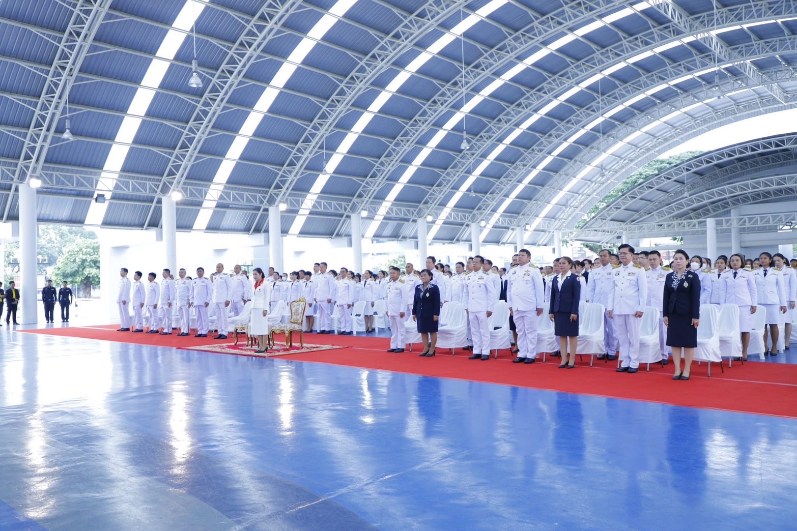 🔆พช.บุรีรัมย์🔆 GROWTH TEAM BURIRAM สร้างสรรค์ สร้างสุข : ร่วมพิธีถวายพระพรชัยมงคล และทำบุญตักบาตรและเนื่องในวันคล้ายวันประสูติสมเด็จพระเจ้าน้องนางเธอ เจ้าฟ้าจุฬาภรณวลัยลักษณ์ อัครราชกุมารี กรมพระศรีสวางควัฒน วรขัตติยราชนารี