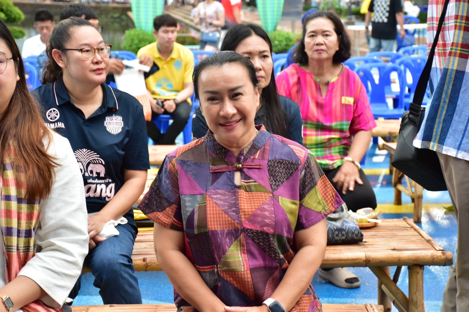 🔆พช.บุรีรัมย์🔆 GROWTH TEAM BURIRAM สร้างสรรค์ สร้างสุข : ร่วมงานครบรอบตลาดถนนคนเดิน เซราะกราว