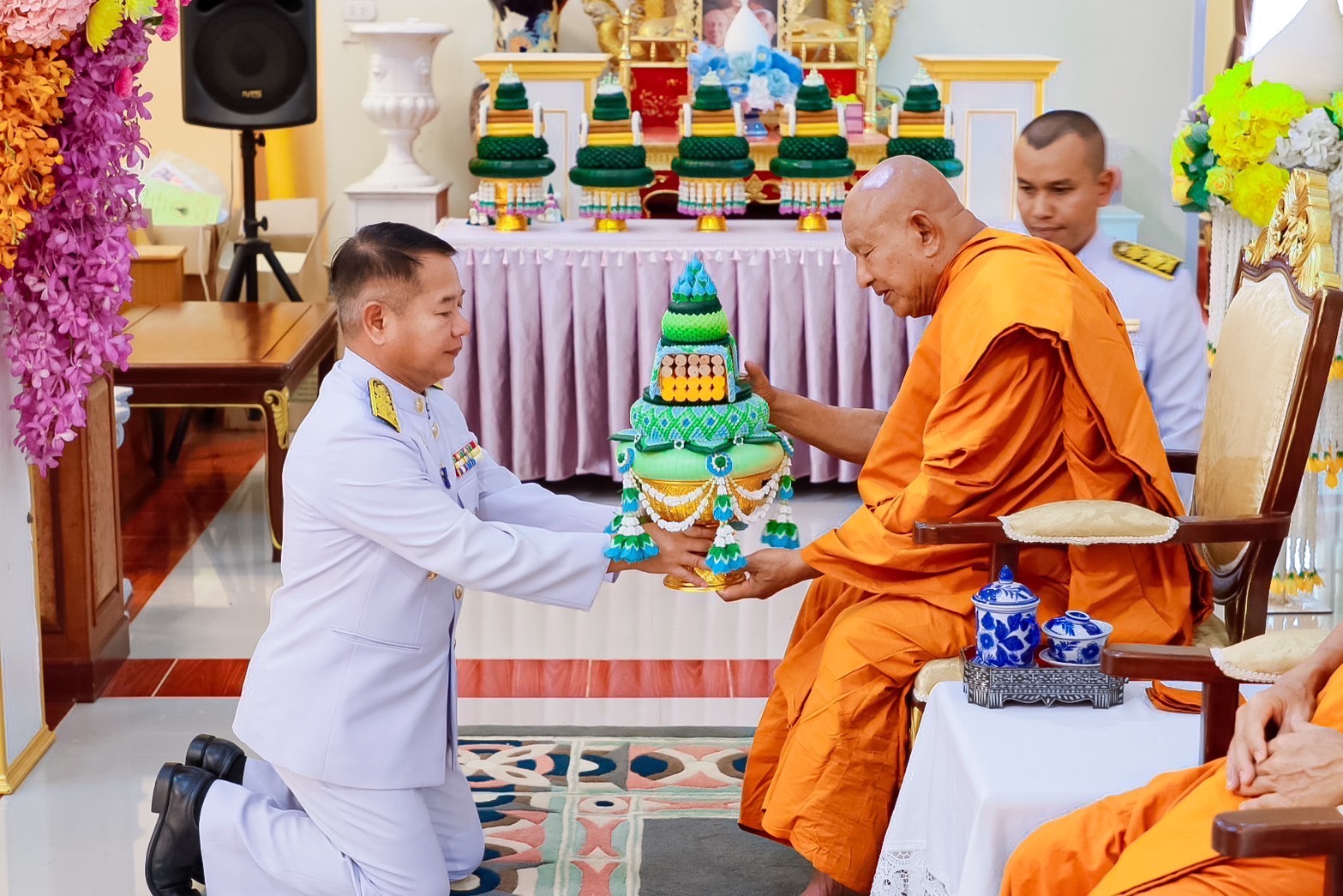 🔆พช.บุรีรัมย์🔆 ร่วมพิธีต้อนรับและมุทิตาสักการะแด่พระสังฆาธิการคณะสงฆ์ธรรมยุตจังหวัดบุรีรัมย์ ในโอกาสที่ได้รับพระราชทานตั้งและเลื่อนสมณศักดิ์ พระครูสัญญาบัตร ประจำปี พ.ศ. 2567