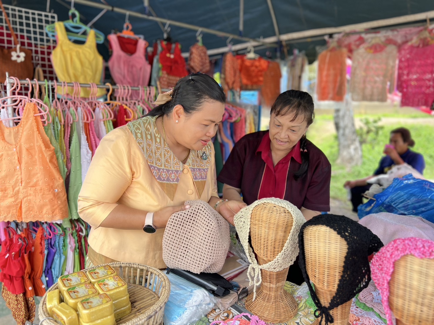🔆พช.บุรีรัมย์🔆 GROWTH TEAM BURIRAM สร้างสรรค์ สร้างสุข : งานหนึ่งอำเภอหนึ่งงานประเพณี เทศกาลกินขาหมูรสดี มะพร้าวเผาหมูสี ข้าวเม่ามากมีของดีเมืองนางรอง ประจำปี 2568 ครั้งที่5