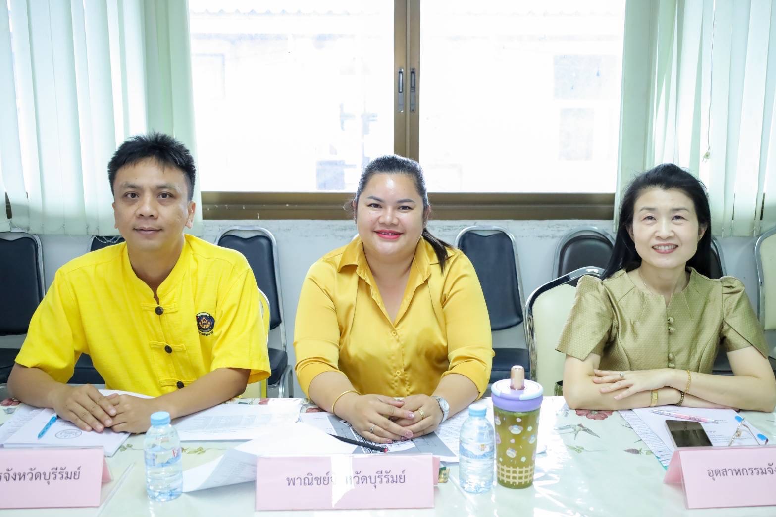 🔆พช.บุรีรัมย์🔆 GROWTH TEAM BURIRAM สร้างสรรค์ สร้างสุข : ร่วมประชุมคณะทำงานส่งเสริมพัฒนาอาชีพและการตลาดจังหวัดบุรีรัมย์ ครั้งที่ 4 / 2568