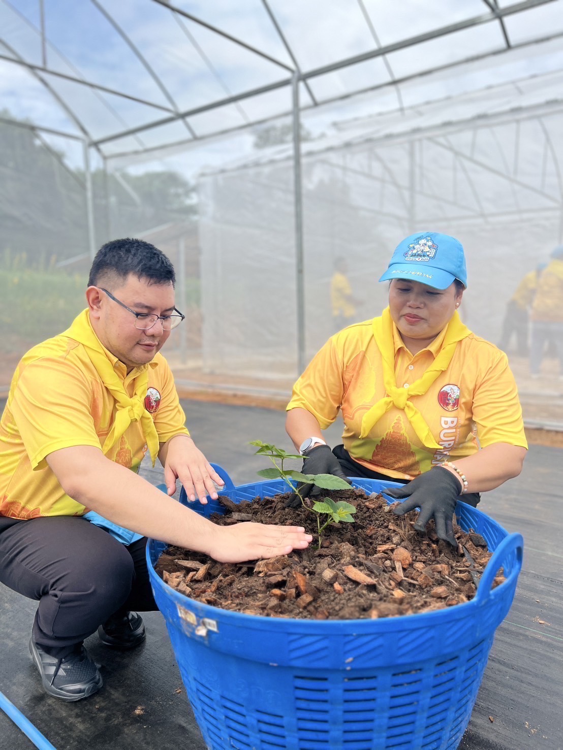 🔆พช.บุรีรัมย์🔆 GROWTH TEAM BURIRAM สร้างสรรค์ สร้างสุข : ร่วมกิจกรรมจิตอาสาบำเพ็ญสาธารณประโยชน์และบำเพ็ญสาธารณกุศล เฉลิมพระเกียรติพระบาทสมเด็จพระเจ้าอยู่หัว เนื่องในโอกาสวันเฉลิมพระชนมพรรษา 28 กรกฎาคม 2568