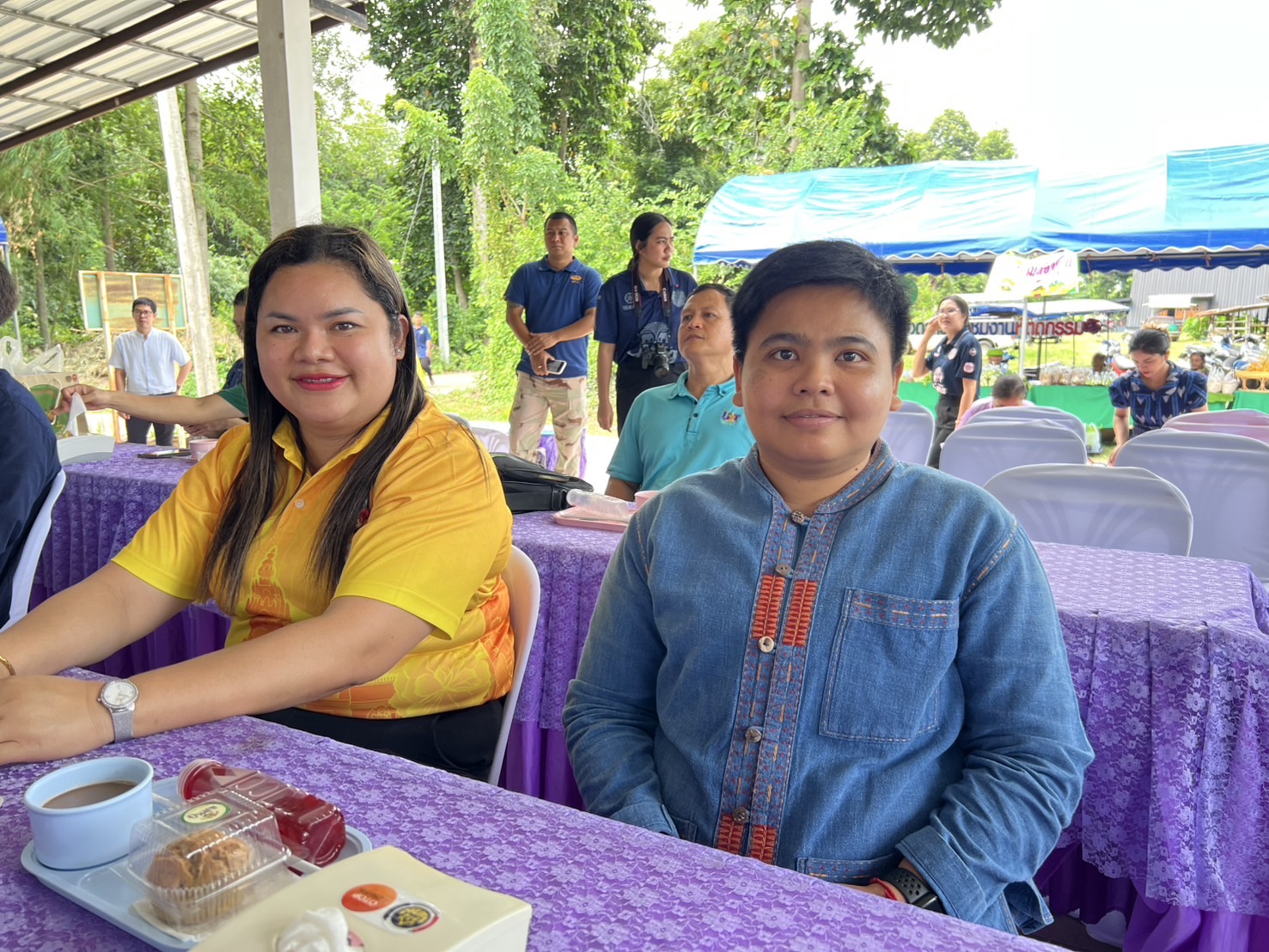 🔆พช.บุรีรัมย์🔆 GROWTH TEAM BURIRAM สร้างสรรค์ สร้างสุข : ร่วมพิธีเปิดหมู่บ้านท่องเที่ยวเชิงเกษตรอินทรีย์บ้านโนนสวรรค์