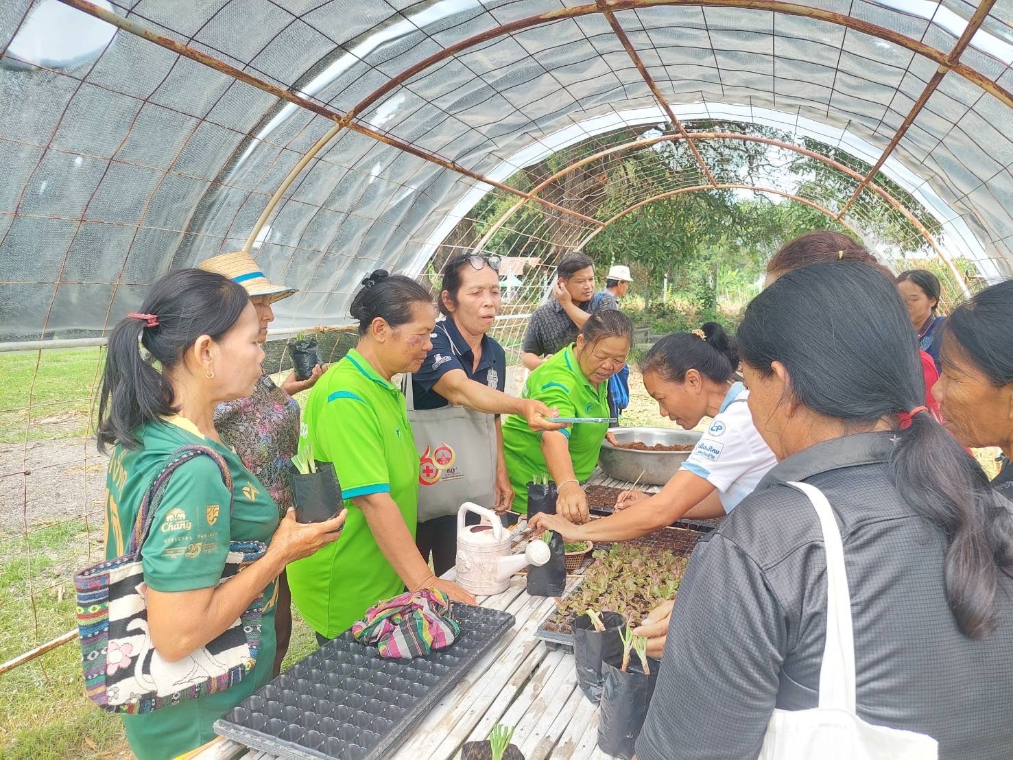 🔆พช.บุรีรัมย์🔆 GROWTH TEAM BURIRAM สร้างสรรค์ สร้างสุข : ร่วมพิธีเปิดหมู่บ้านท่องเที่ยวเชิงเกษตรอินทรีย์บ้านโนนสวรรค์