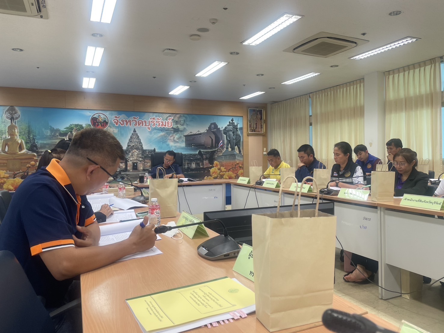 🔆พช.บุรีรัมย์🔆 GROWTH TEAM BURIRAM สร้างสรรค์ สร้างสุข : ร่วมการประชุมคณะกรรมการปฏิรูปที่ดินจังหวัดบุรีรัมย์ ครั้งที่ 3/2568