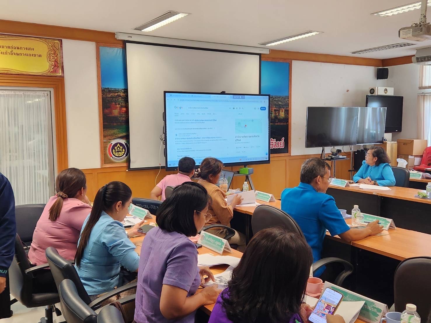 🔆 พช.บุรีรัมย์🔆 GROWTH TEAM BURIRAM สร้างสรรค์ สร้างสุข : จัดประชุมผู้อำนวยการกลุ่มงาน/พัฒนาการอำเภอ และนักวิชาการพัฒนาชุมชน ครั้งที่ 6/2568