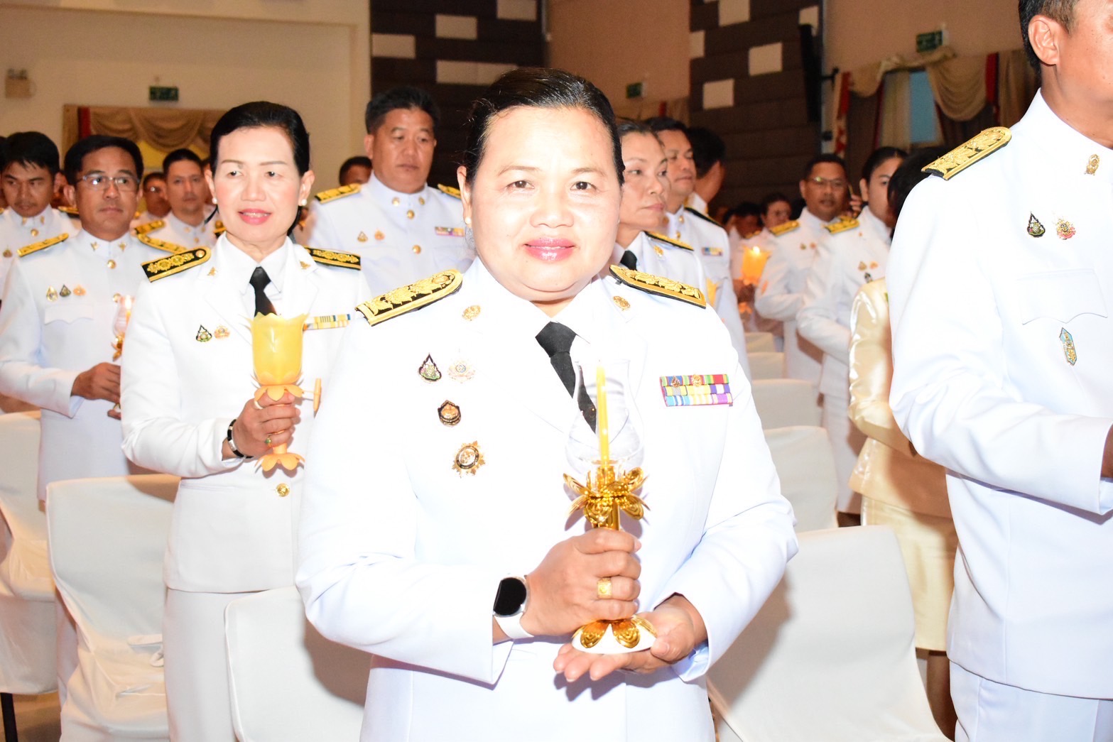 🔆พช.บุรีรัมย์🔆ร่วมพิธีถวายเครื่องราชสักการะและวางพานพุ่ม และพิธีจุดเทียนถวายพระพรชัยมงคล เพื่อเฉลิมพระเกียรติสมเด็จพระนางเจ้าสิริกิติ์ พระบรมราชินีนาถ พระบรมราชชนนีพันปีหลวง เนื่องในโอกาสวันเฉลิมพระชนมพรรษา 12 สิงหาคม 2568 จังหวัดบุรีรัมย์