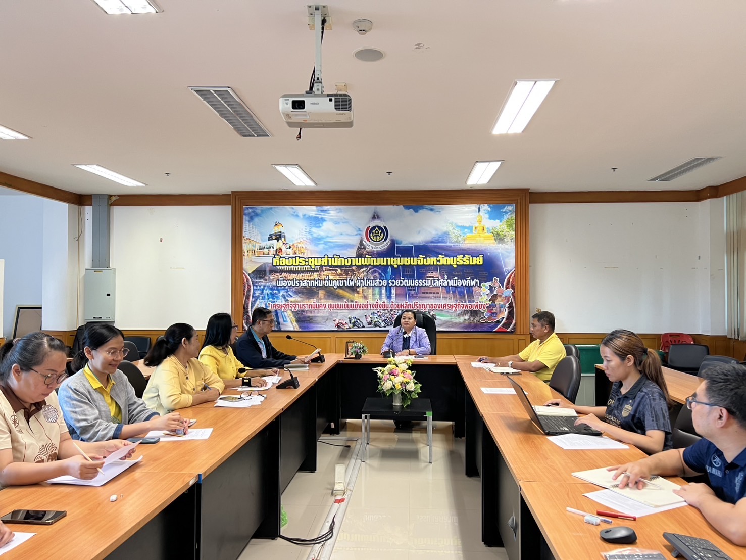 🔆พช.บุรีรัมย์🔆 GROWTH TEAM BURIRAM สร้างสรรค์ สร้างสุข : เตรียมความพร้อมการนำเสนอผลงานเพื่อคัดเลือกหน่วยงานต้นแบบที่มีผลการปฏิบัติงานและนวัตกรรมดีเด่น ประจำปี2568