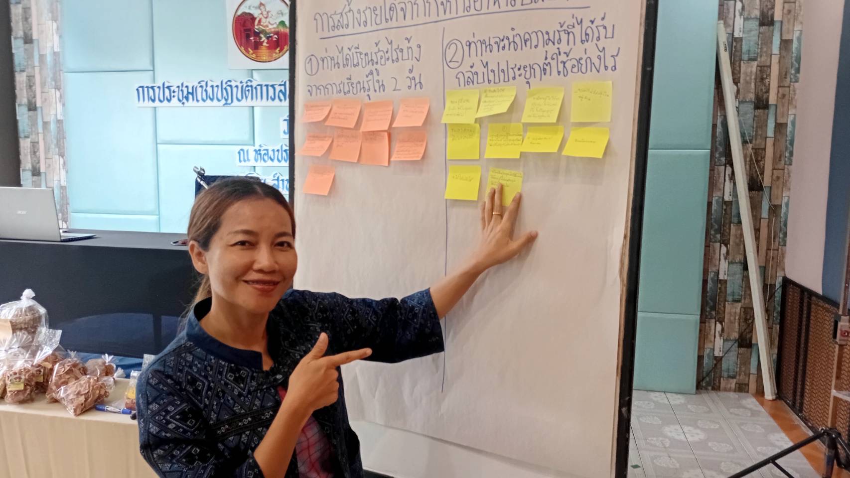 🔆พช.บุรีรัมย์🔆 GROWTH TEAM BURIRAM สร้างสรรค์ สร้างสุข : ประชุมเชิงปฏิบัติการส่งเสริมการสร้างรายได้จากกิจการอาหารปลอดภัย วันที่ 2
