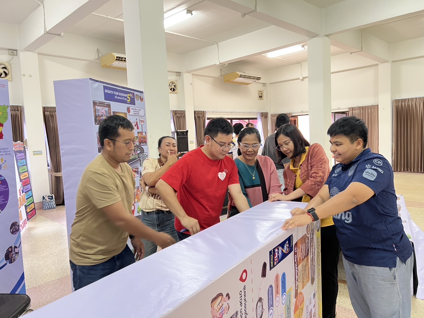 🔆พช.บุรีรัมย์🔆 GROWTH TEAM BURIRAM สร้างสรรค์ สร้างสุข : ร่วมแรง ร่วมใจ เตรียมพร้อมเข้ารับการคัดเลือกหน่วยงานต้นแบบที่มีผลการปฏิบัติงานและนวัตกรรมดีเด่น ประจำปี 2568 ระดับเขตให้บริการของศูนย์ศึกษาและพัฒนาชุมชน