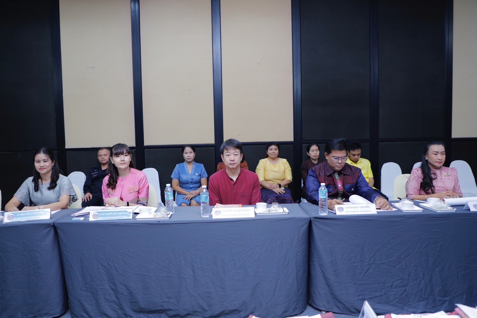 🔆พช.บุรีรัมย์🔆 GROWTH TEAM BURIRAM สร้างสรรค์ สร้างสุข : คัดเลือกผ้าลายพระราชทาน “ผ้าลายสิริราชพัสตราภรณ์” และงานหัตถกรรม ระดับจังหวัด ประจำปี 2568