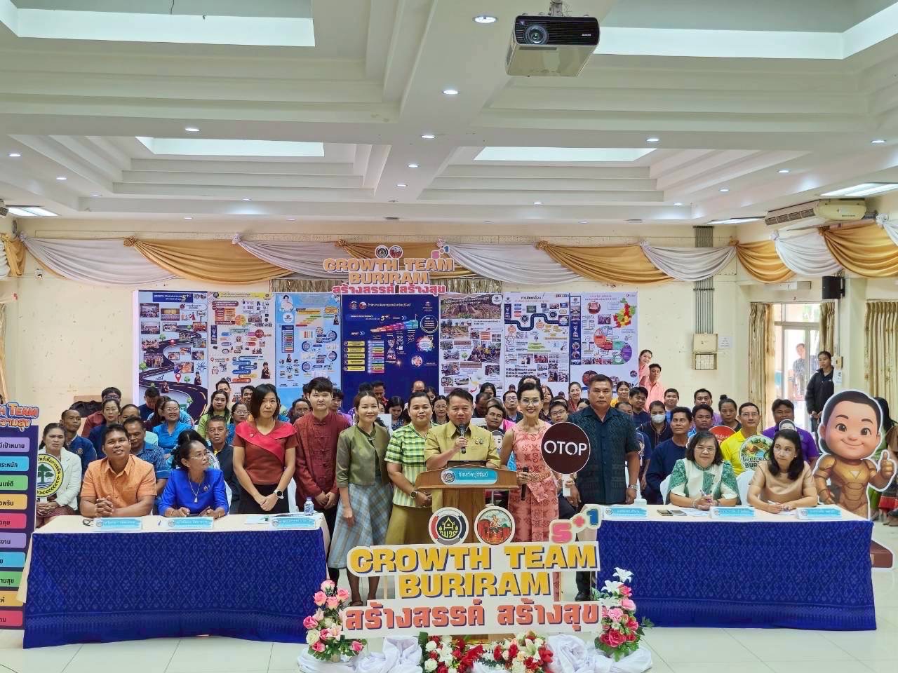 🔆พช.บุรีรัมย์🔆GROWTH TEAM BURIRAM สร้างสรรค์ สร้างสุข :เข้ารับการคัดเลือกหน่วยงานต้นแบบที่มีผลการปฏิบัติงานและนวัตกรรมดีเด่น ประจำปี 2568 CD Creativities Award (CDCA) ระดับภาค
